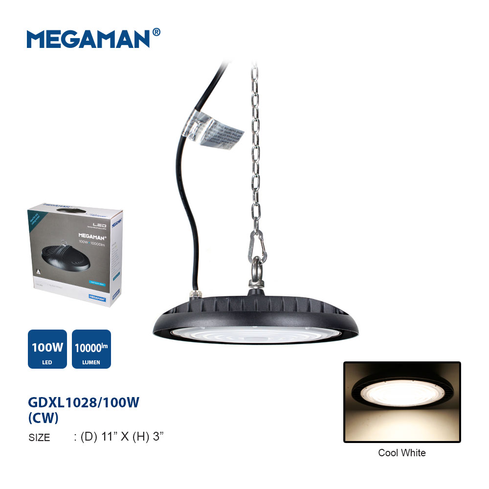 MEGAMAN 100W/150W/200W LED HIGH BAY | Cima Wholesale Sdn Bhd